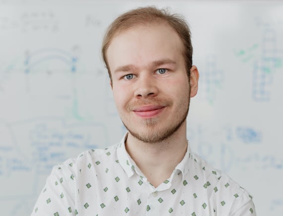 Fredrik Löfgren från Dynorobotics