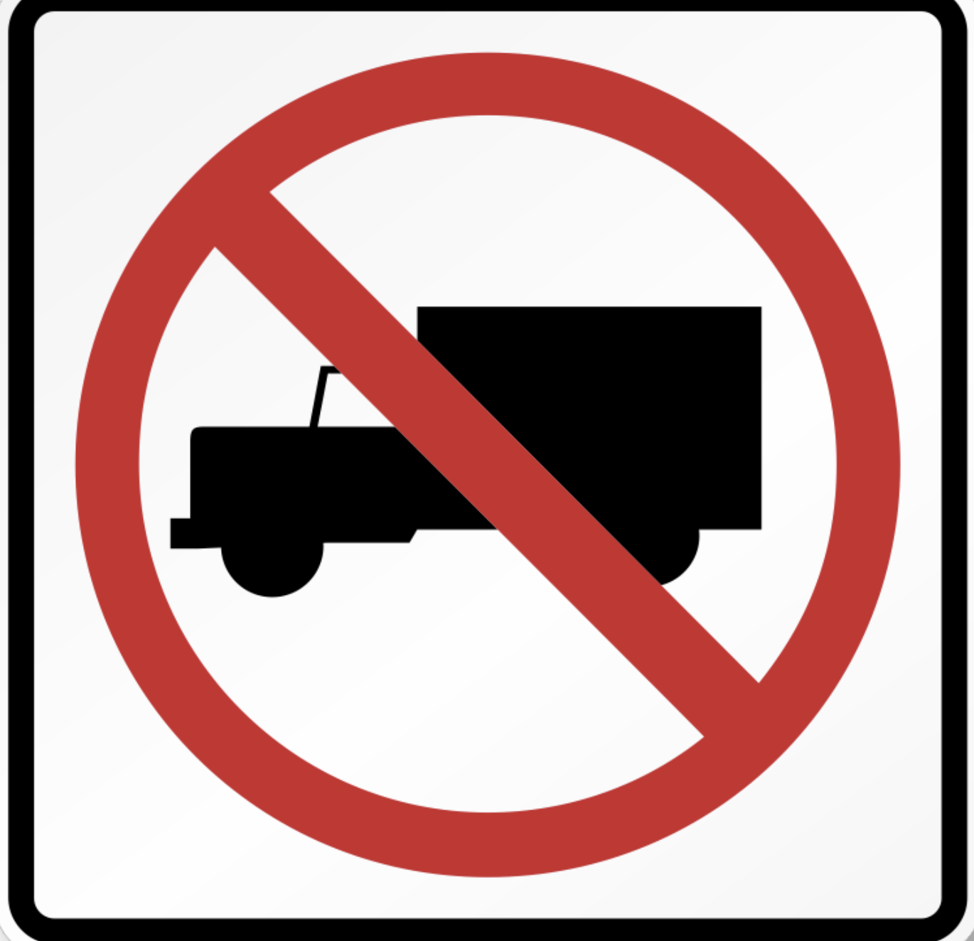 No trucks